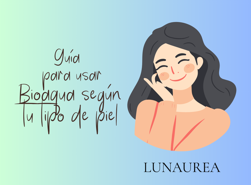 Guía LUNAUREA para usar Bioaqua según tu tipo de piel
