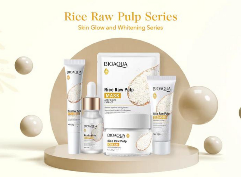 Rutina en 5 Pasos: Beneficios y Modo de Uso del Kit de Arroz BIOAQUA