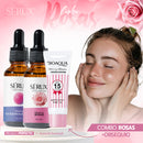 Combo Rosa Sérux X2 + Bloqueador Solar de Regalo