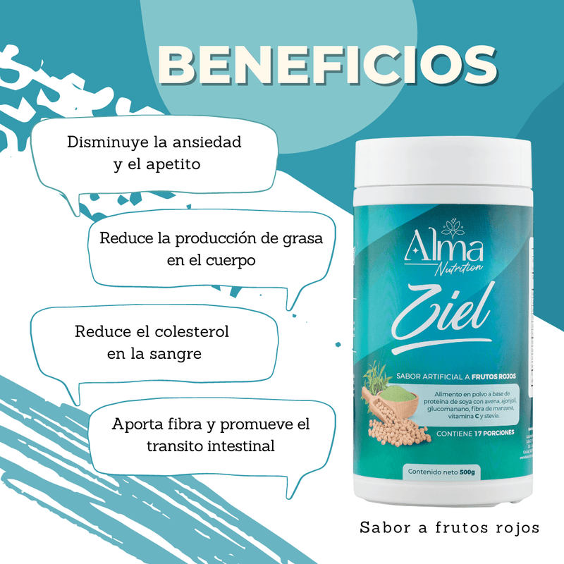 Suplemento/Batido Para Bajar de Peso | Adelgazante Natural Con Proteína de Soya y Avena - Lunaurea | Skincare, Maquillaje, Cosméticos