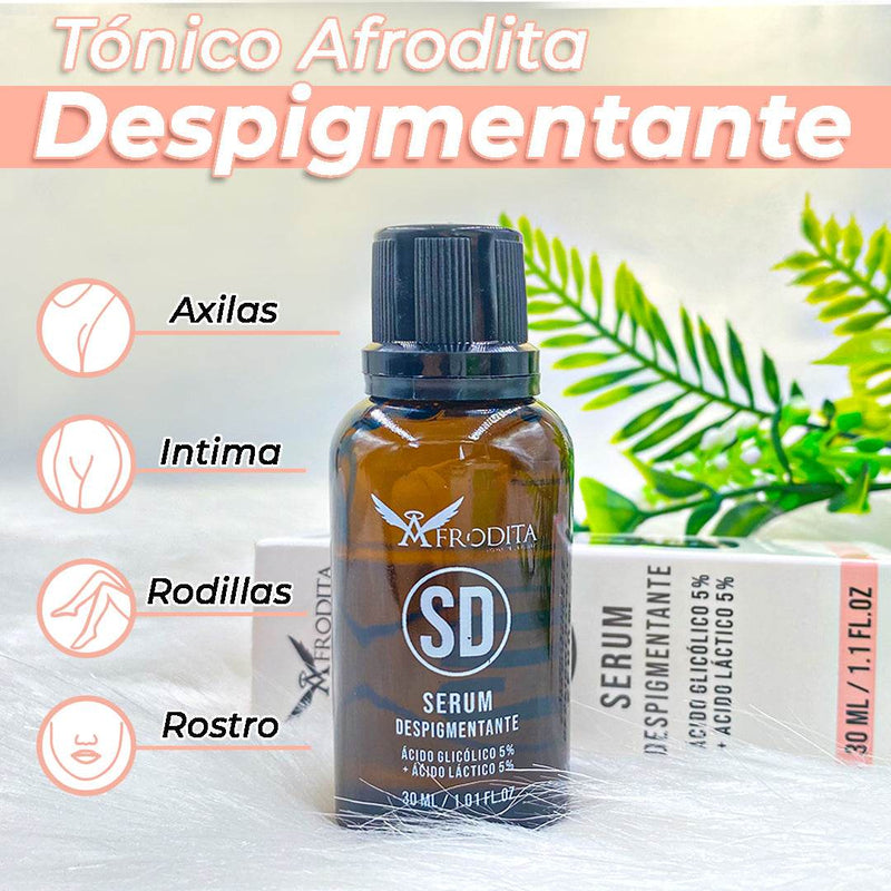 Serum Despigmentante | Ácido Láctico y Glicólico 5% – Afrodita - Lunaurea | Skincare, Maquillaje, Cosméticos