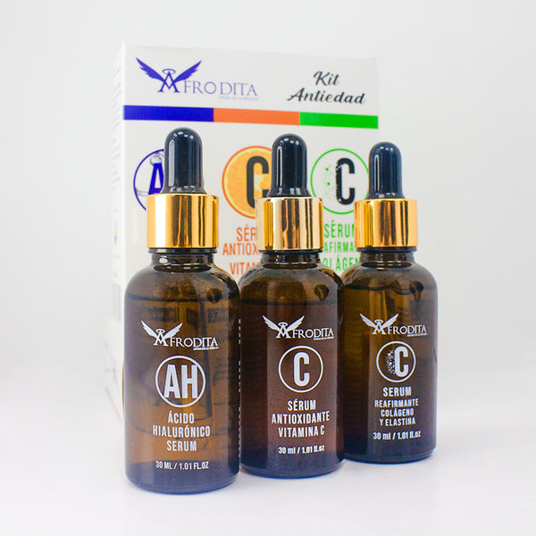 Kit Anti-Edad Anti Arrugas Afrodita X3