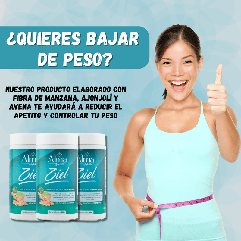 Suplemento/Batido Para Bajar de Peso | Adelgazante Natural Con Proteína de Soya y Avena - Lunaurea | Skincare, Maquillaje, Cosméticos