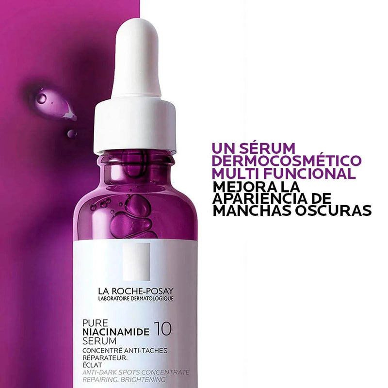 La Roche-Posay Pure Niacinamide 10: Sérum Anti-Manchas - Lunaurea | Skincare, Maquillaje, Cosméticos