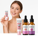 Combo Rosa Sérux X2 + Bloqueador Solar de Regalo