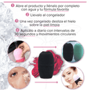 Molde de Silicona Para Hielo | Masajeador Facial con Hielo - Lunaurea | Skincare, Maquillaje, Cosméticos