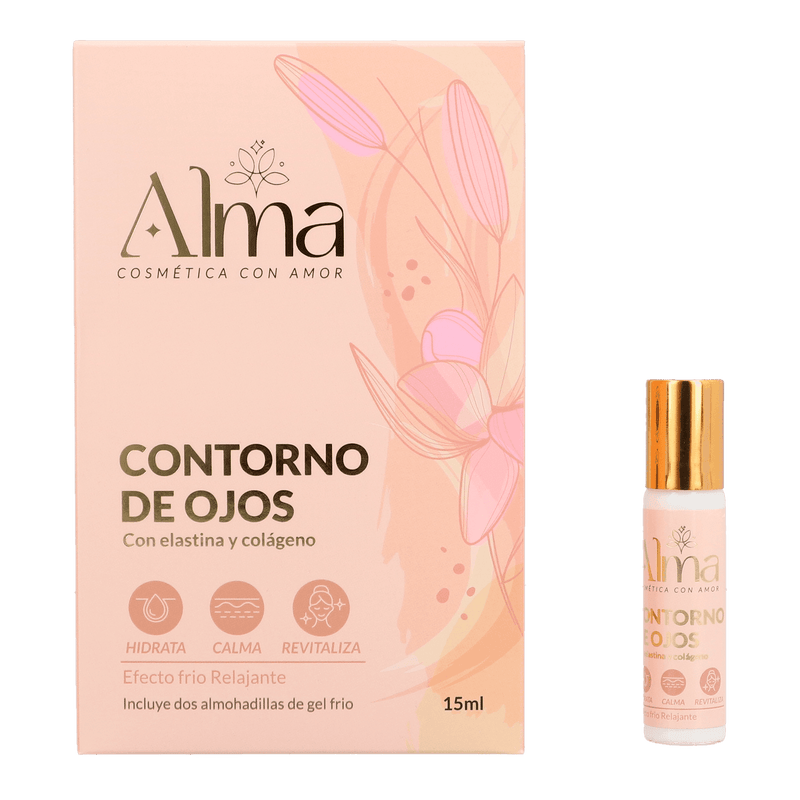 Contorno de Ojos con Elastina y Colágeno - Alma Cosmetics - Lunaurea | Skincare, Maquillaje, Cosméticos