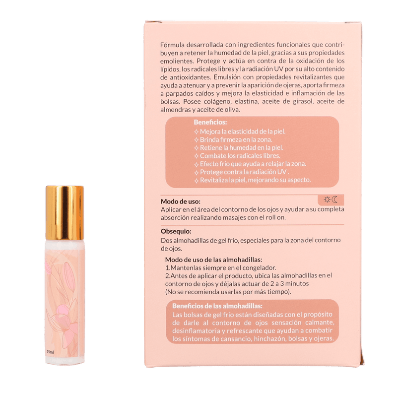 Contorno de Ojos con Elastina y Colágeno - Alma Cosmetics - Lunaurea | Skincare, Maquillaje, Cosméticos