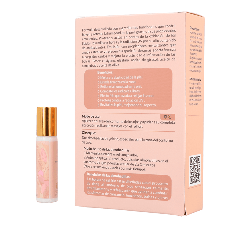Contorno de Ojos con Elastina y Colágeno - Alma Cosmetics - Lunaurea | Skincare, Maquillaje, Cosméticos