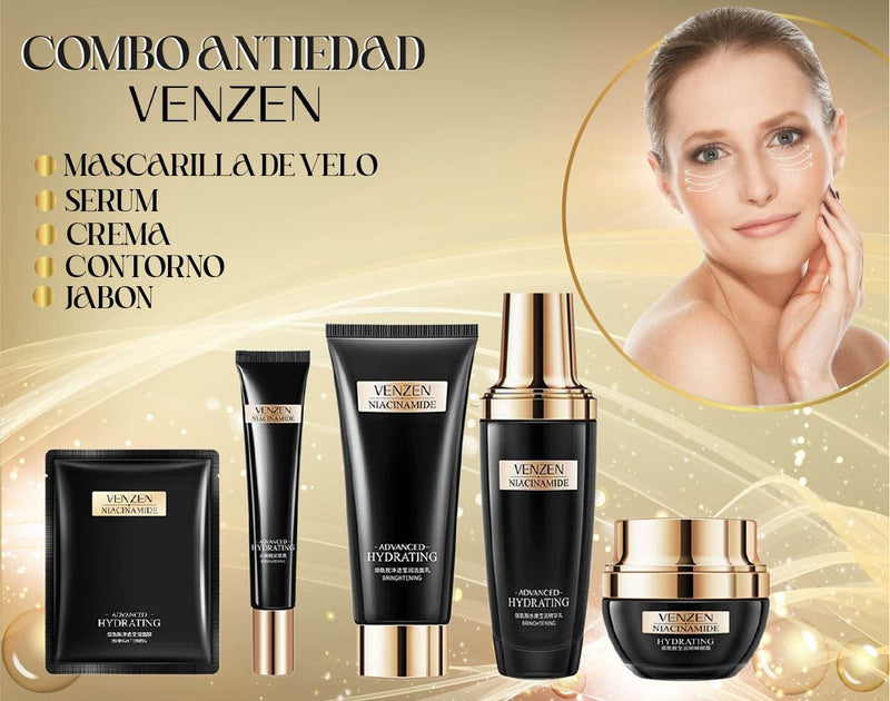 Kit/Combo x 5 Niacinamide | Tratamiento Facial Arrugas, Manchas, Acné - VENZEN - Lunaurea | Skincare, Maquillaje, Cosméticos