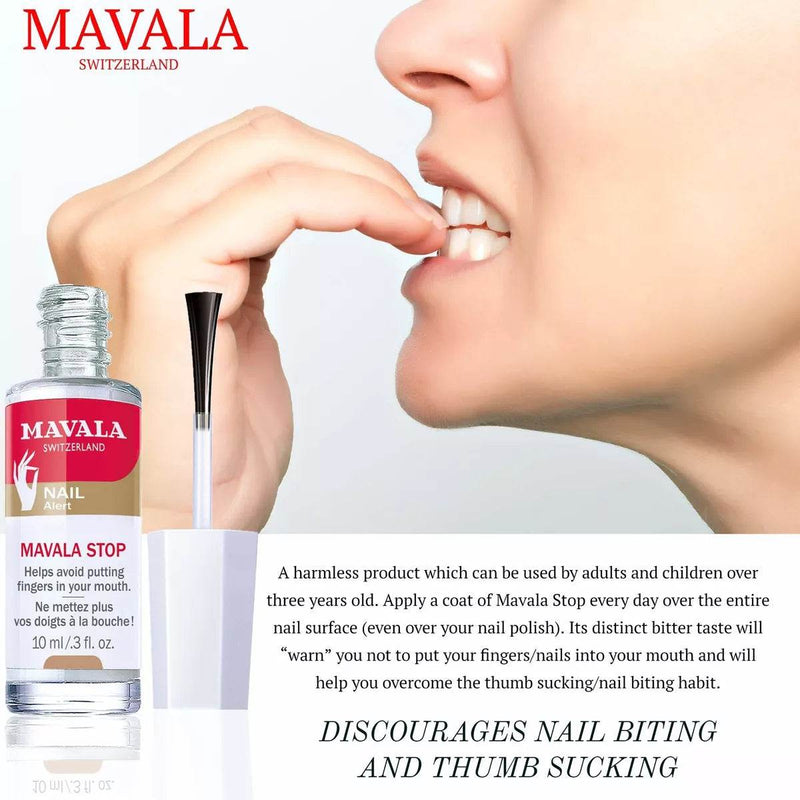 Tratamiento de Esmalte para Dejar de Morderse las Uñas | Mavala Stop - Lunaurea | Skincare, Maquillaje, Cosméticos