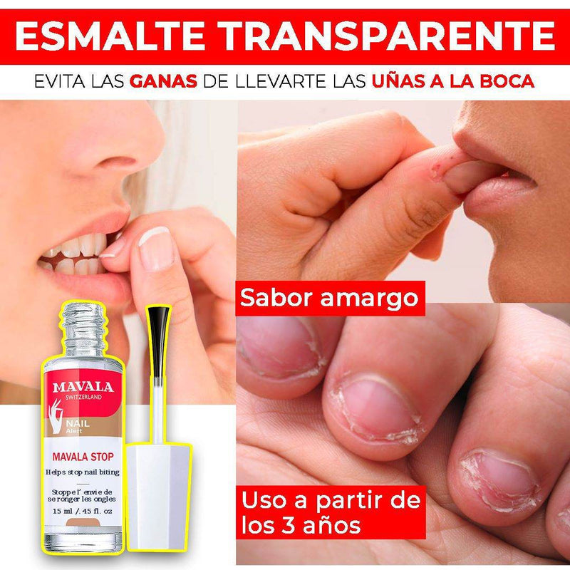 Tratamiento de Esmalte para Dejar de Morderse las Uñas | Mavala Stop - Lunaurea | Skincare, Maquillaje, Cosméticos