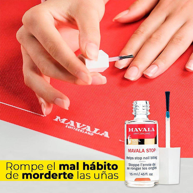 Tratamiento de Esmalte para Dejar de Morderse las Uñas | Mavala Stop - Lunaurea | Skincare, Maquillaje, Cosméticos