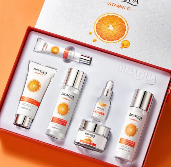 Kit x 5 Vitamina C | Tratamiento Facial Anti-Edad - BIOAQUA