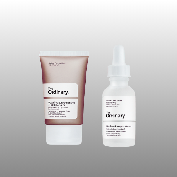 The Ordinary – Kit X2 Vitamina C & Niacinamida: Luminosidad y Control de Sebo