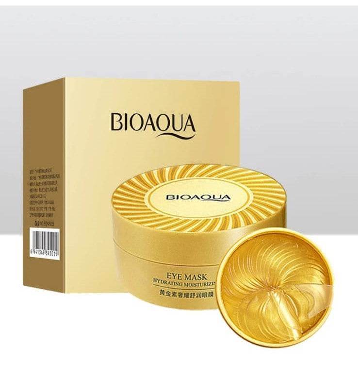 Parches Para Ojos Hidrogel 24K BIOAQUA - Lunaurea | Skincare, Maquillaje, Cosméticos