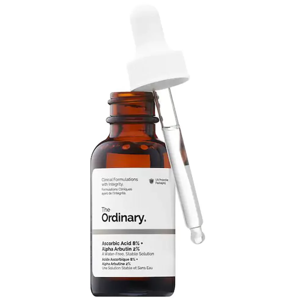 The Ordinary - Ácido Ascórbico 8 % + Alpha Arbutin 2 %