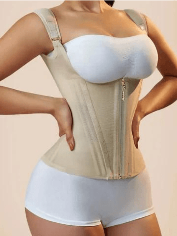 Faja Chaleco Reloj Arena - Cinturilla | Moldeadora y Reductora de Abdomen - Lunaurea | Skincare, Maquillaje, Cosméticos