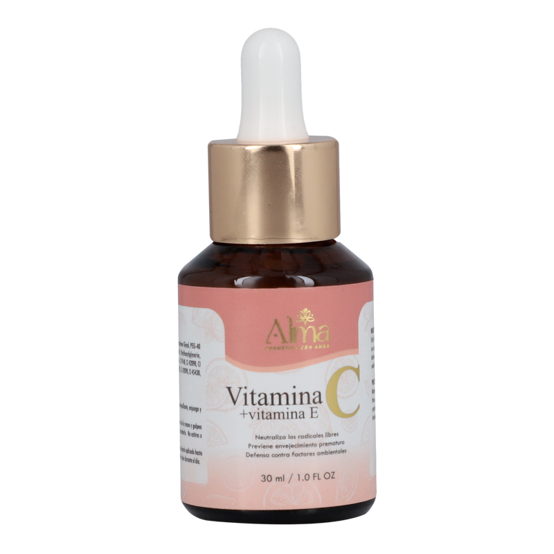 Suero/Sérum Antiedad de Vitamina C + Vitamina E - Alma Cosmetics