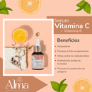 Suero/Sérum Antiedad de Vitamina C + Vitamina E - Alma Cosmetics - Lunaurea | Skincare, Maquillaje, Cosméticos