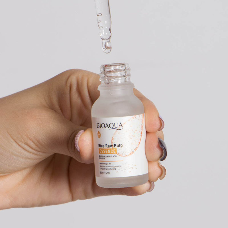 Sérum/Suero de Arroz Con Ácido Hialurónico | BIOAQUA - Lunaurea | Skincare, Maquillaje, Cosméticos