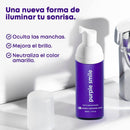 Espuma Blanqueadora Dental - Purple Smile - Lunaurea | Skincare, Maquillaje, Cosméticos