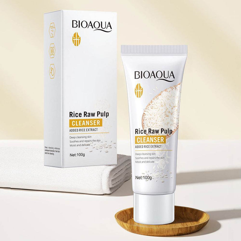 Kit x 5 Rutina Facial Oriental de Arroz | Tratamiento Facial Anti-Edad y Aclarante - BIOAQUA - Lunaurea | Skincare, Maquillaje, Cosméticos