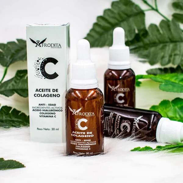 Sérum de Colágeno y Elastina - Afrodita | Tratamiento Anti-Edad - Lunaurea | Skincare, Maquillaje, Cosméticos