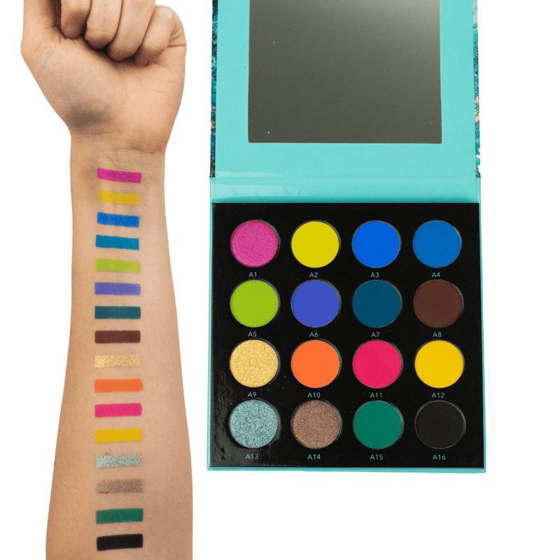 Paleta de Sombras Pro Pigment - 1 - Lunaurea | Skincare, Maquillaje, Cosméticos