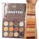 Paleta de Sombras Toasted - Lunaurea | Skincare, Maquillaje, Cosméticos