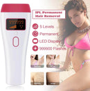 Kit 3 en 1: Depiladora Láser IPL/Luz Pulsada + Gafas de Sol + Rasuradora