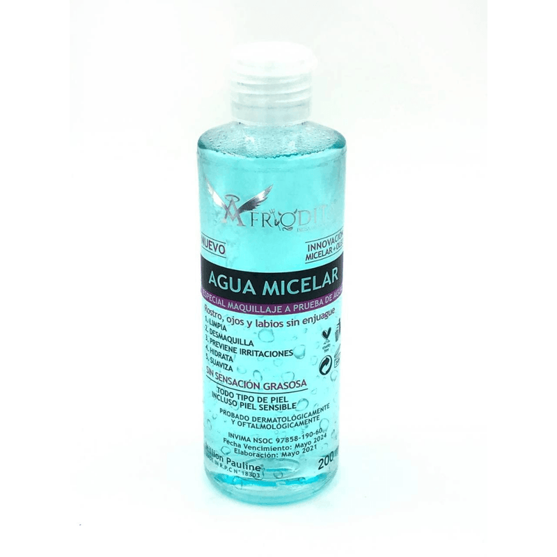 Agua Micelar Desmaquillante Afrodita - Lunaurea | Skincare, Maquillaje, Cosméticos
