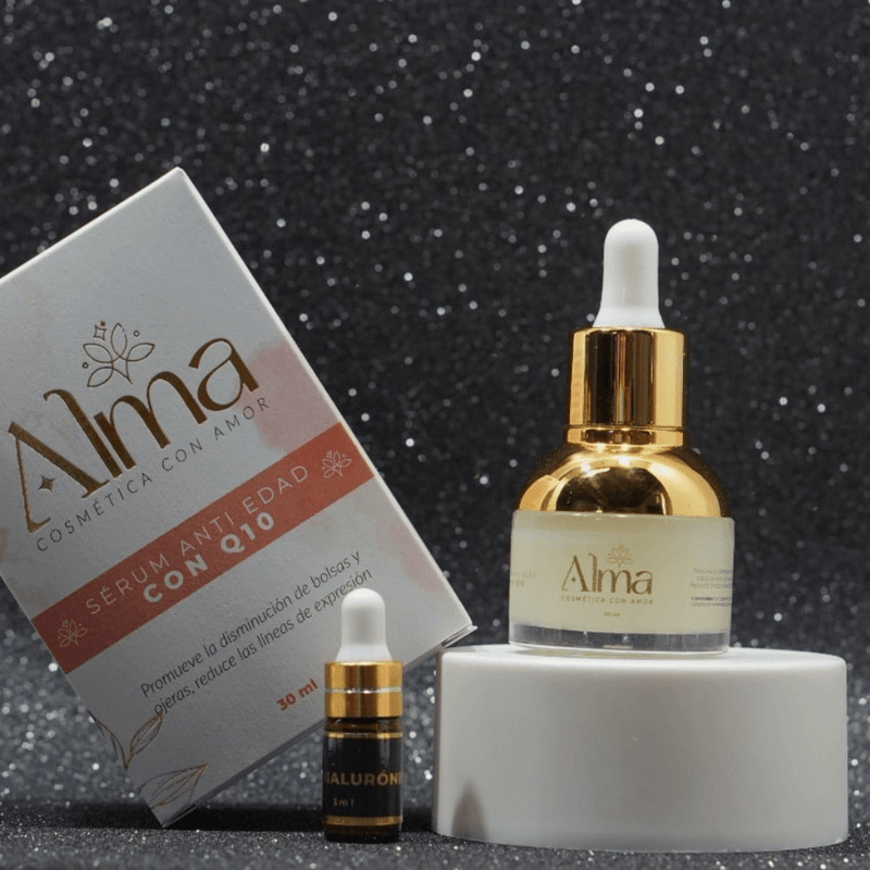 Sérum/Suero Antiedad con Coenzima Q10 - Alma Cosmetics - Lunaurea | Skincare, Maquillaje, Cosméticos