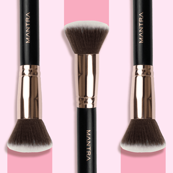 Maquillaje Brocha Plana Para Base - Mantra