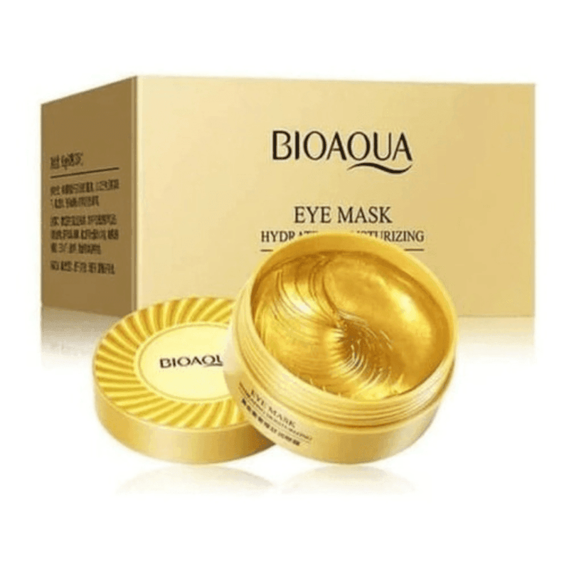 Parches Para Ojos Hidrogel 24K BIOAQUA - Lunaurea | Skincare, Maquillaje, Cosméticos