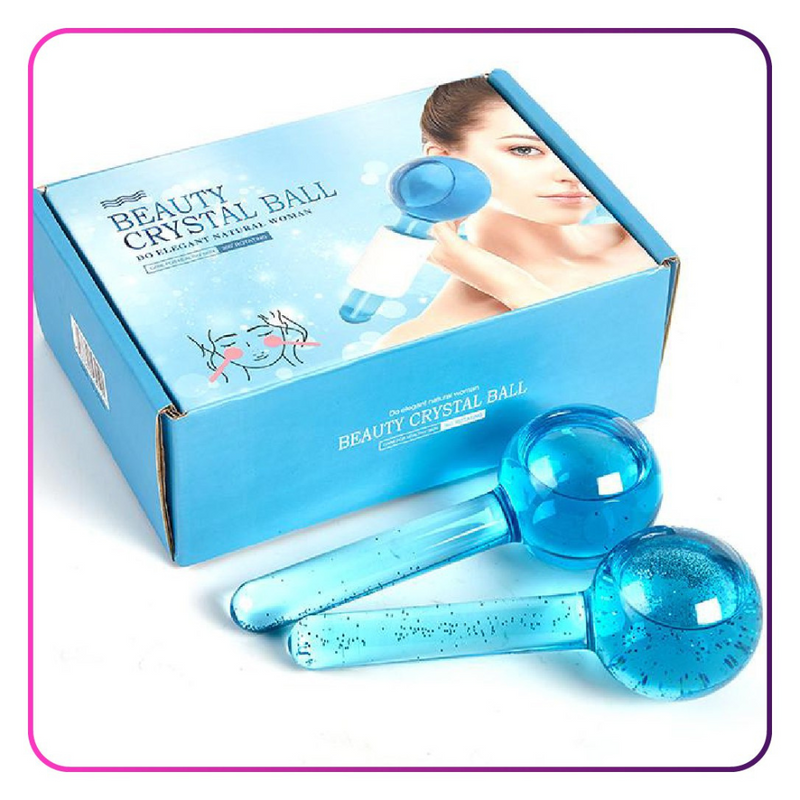 Masajeador Facial Beauty Crystal Ball | Esferas De Cristal Masaje Facial Frío