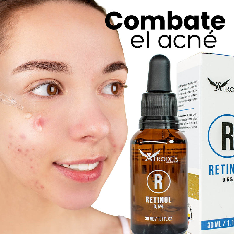 Retinol 0.5% (Vitamina A) | Tratamiento Anti-Edad - Afrodita - Lunaurea | Skincare, Maquillaje, Cosméticos