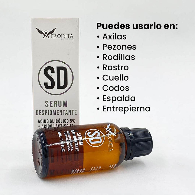 Serum Despigmentante | Ácido Láctico y Glicólico 5% – Afrodita - Lunaurea | Skincare, Maquillaje, Cosméticos