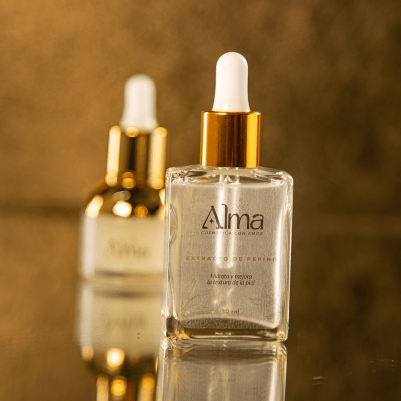Ácido Hialurónico con Extracto de Pepino - Alma Cosmetics - Lunaurea | Skincare, Maquillaje, Cosméticos