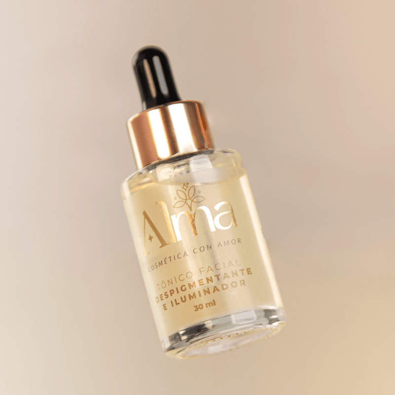 Tónico Facial Despigmentante e Iluminador - Alma Cosmetics