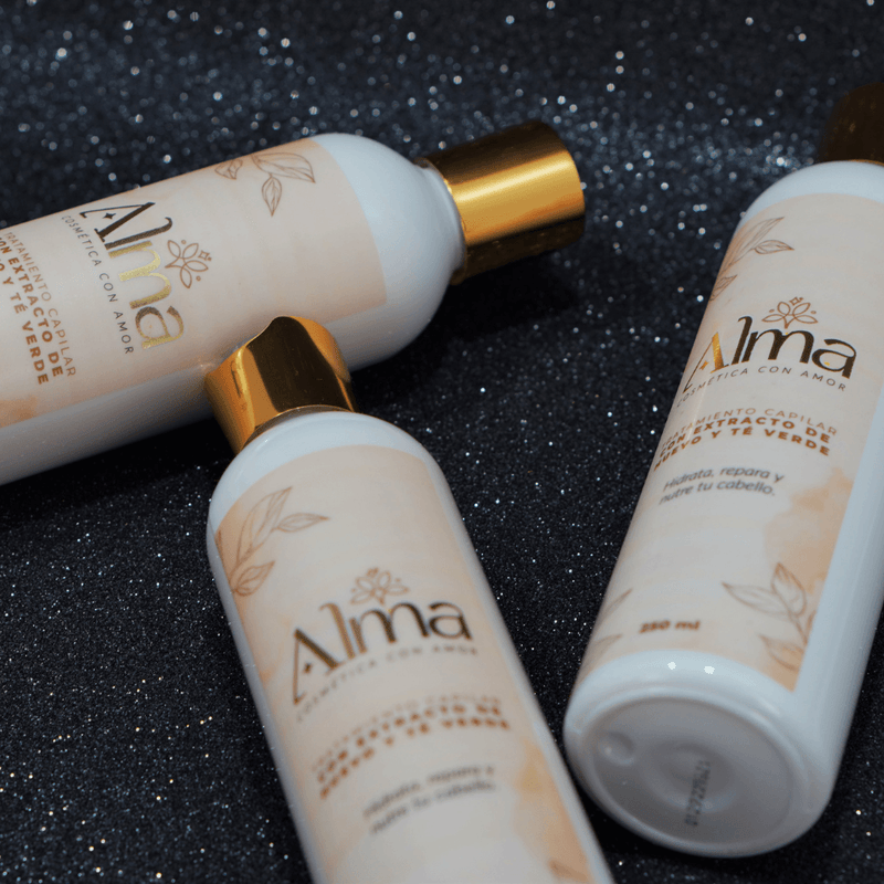 Tratamiento Capilar Con Extracto de Huevo - Alma Cosmetics - Lunaurea | Skincare, Maquillaje, Cosméticos