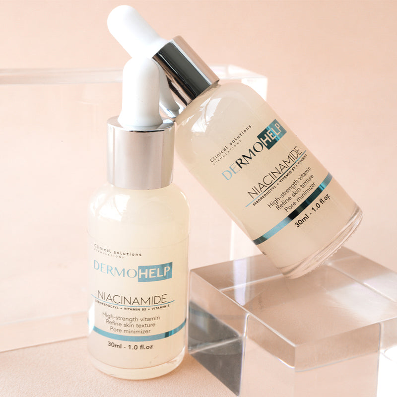 Niacinamida Suero Facial + Seboreductyl | DERMOHELP