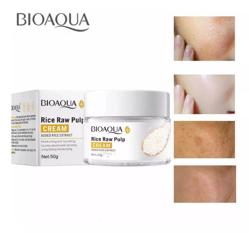 Kit x 5 Rutina Facial Oriental de Arroz | Tratamiento Facial Anti-Edad y Aclarante - BIOAQUA - Lunaurea | Skincare, Maquillaje, Cosméticos