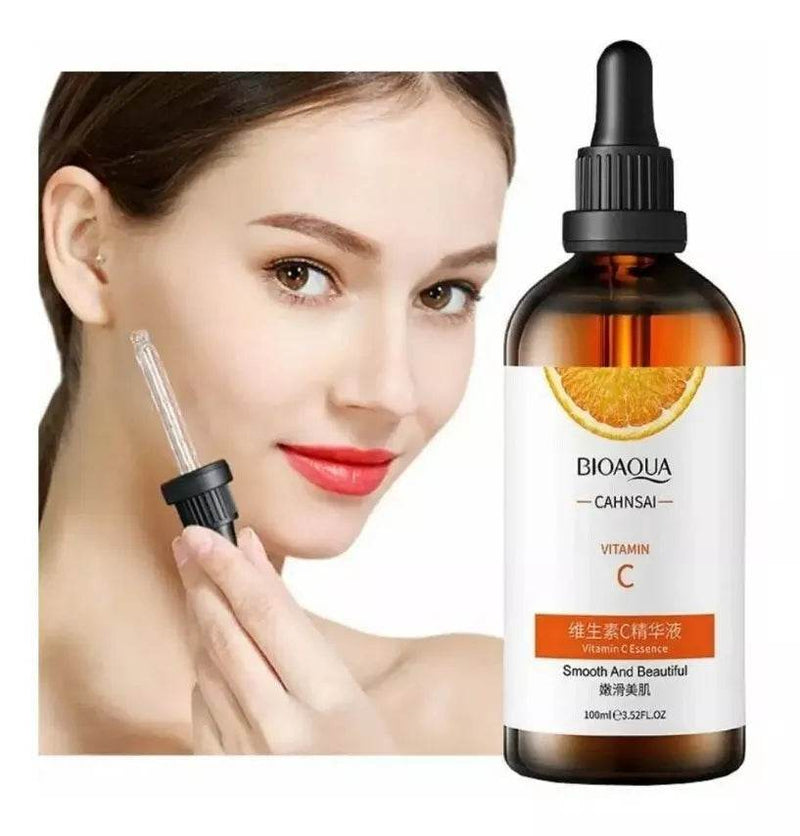 Suero/Sérum Anti-Edad de Vitamina C [Frasco Grande de 100ml] - BIOAQUA - Lunaurea | Skincare, Maquillaje, Cosméticos