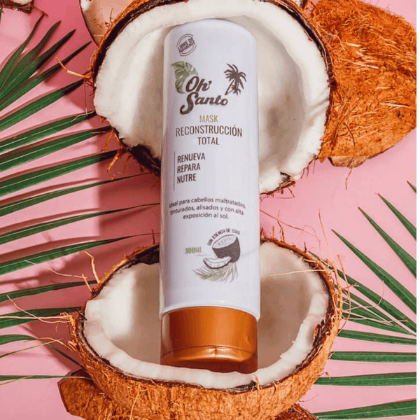 Mascarilla de Reconstrucción Capilar Oh Santo 300ml - Lunaurea | Skincare, Maquillaje, Cosméticos