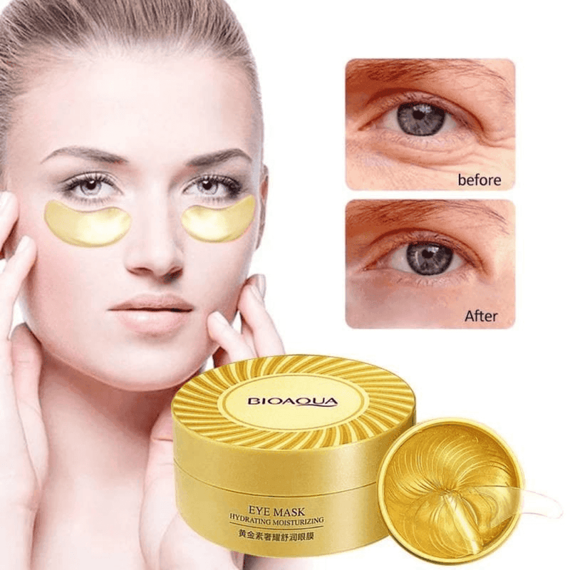 Parches de Hidrogel 24K - BioAQUA - Lunaurea | Skincare, Maquillaje, Cosméticos