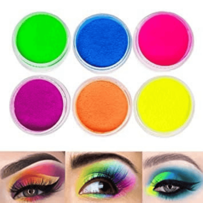 Pigmentos Neón x 6 - Lunaurea | Skincare, Maquillaje, Cosméticos