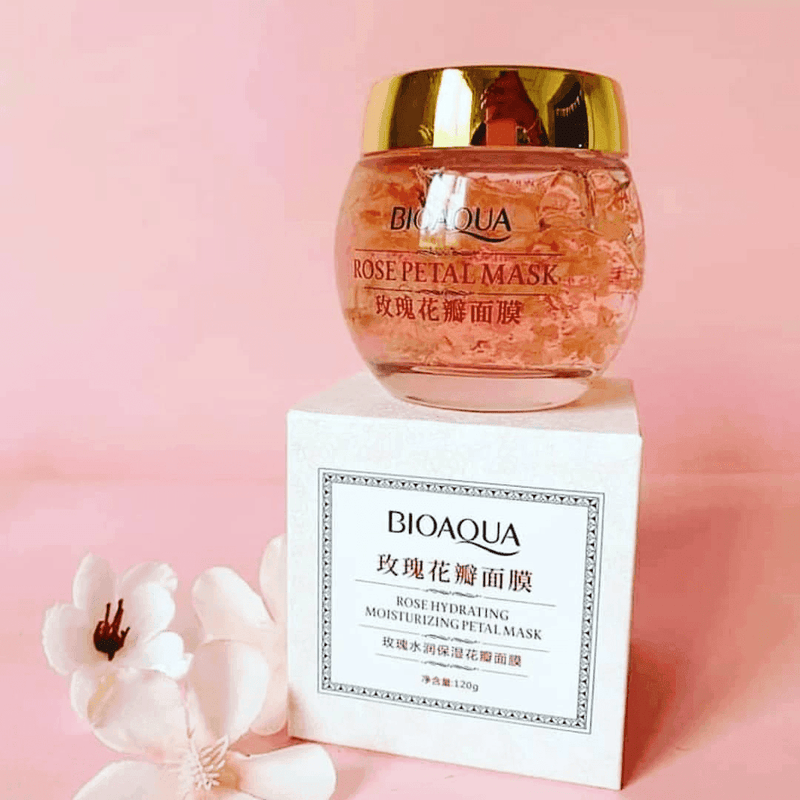 Mascarilla Facial - Rose Petal Bioaqua - Lunaurea | Skincare, Maquillaje, Cosméticos