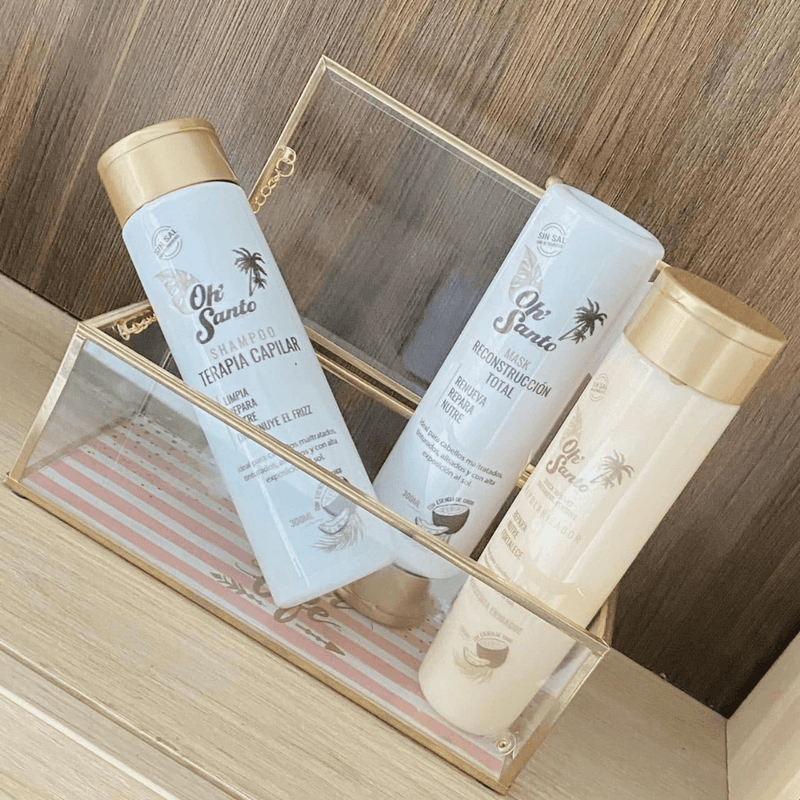 Repolarizador Capilar Shock Treatment Oh Santo 250 ml - Lunaurea | Skincare, Maquillaje, Cosméticos