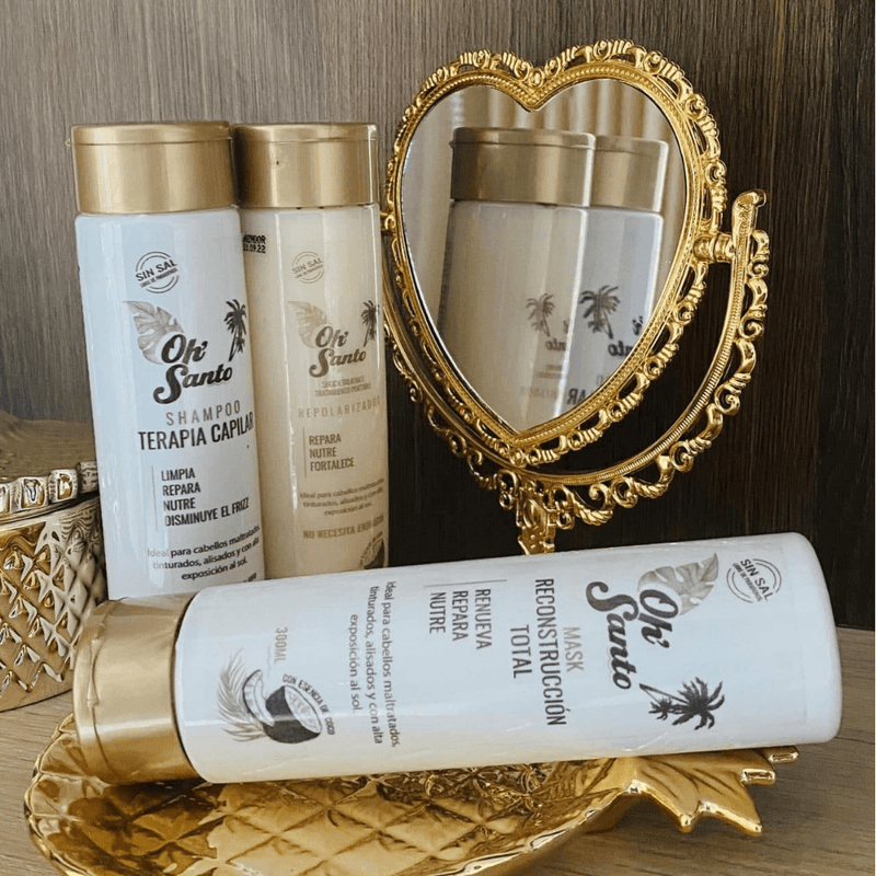 Shampoo Reparador Oh Santo 300 ml - Lunaurea | Skincare, Maquillaje, Cosméticos